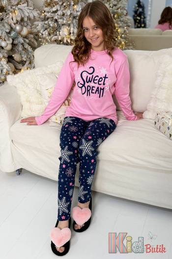 Купить Пижама розовая Sweet Winter для старшей девочки Vitmo Вт25-69884Рз на КидБутик Пижама розовая Sweet Winter для старшей девочки Vitmo Вт25-69884Рз