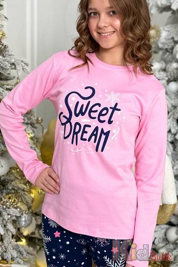 Купить Пижама розовая Sweet Winter для старшей девочки Vitmo Вт25-69884Рз на КидБутик Пижама розовая Sweet Winter для старшей девочки Vitmo Вт25-69884Рз