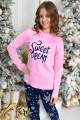 Купить Пижама розовая Sweet Winter для старшей девочки Vitmo Вт25-69884Рз на КидБутик Пижама розовая Sweet Winter для старшей девочки Vitmo Вт25-69884Рз - фото 2