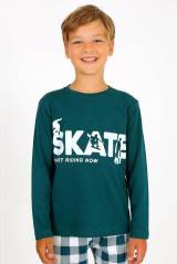 Купить Пижама зеленая для мальчика Skate Vitmo Вт25-49596Зл на КидБутик Пижама зеленая для мальчика Skate Vitmo Вт25-49596Зл