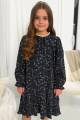 Купити Сукня темна з густим принтом "Сніжинки" Інші бренди KPS25-11(P7-632) на КідБутік Сукня темна з густим принтом "Сніжинки" Інші бренди KPS25-11(P7-632) - фото 8