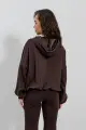 Купить Худи утепленный шоколадного цвета для девочки. Suzie Сю25-63Шок. на КидБутик Худи утепленный шоколадного цвета для девочки. Suzie Сю25-63Шок. - фото 2