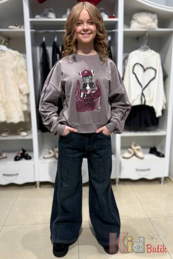 Купить Джинсы палаццо утепленые с кантами-лампасами Bolina Baby И25-215(37119) на КидБутик Джинсы палаццо утепленые с кантами-лампасами Bolina Baby И25-215(37119)