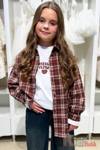 Купити Комплект сорочка картата бордова + реглан Bolina Baby И25-156Борд(9107) на КідБутік Комплект сорочка картата бордова + реглан Bolina Baby И25-156Борд(9107)