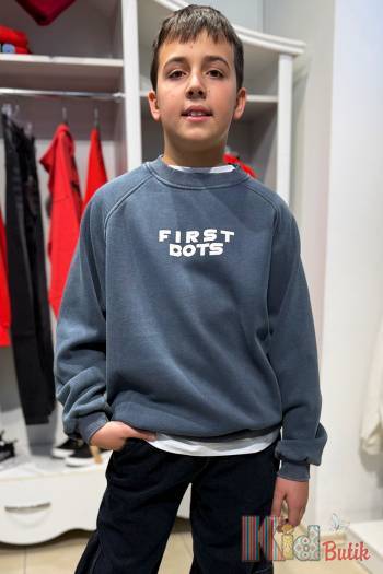 Купить Свитшот утепленный "First Dots" Bolina Baby И25-225(5069) на КидБутик Свитшот утепленный "First Dots" Bolina Baby И25-225(5069)