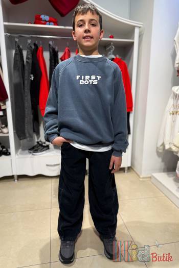 Купить Свитшот утепленный "First Dots" Bolina Baby И25-225(5069) на КидБутик Свитшот утепленный "First Dots" Bolina Baby И25-225(5069)