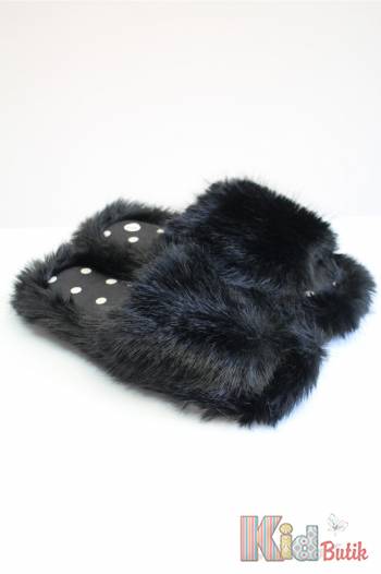 Купити Тапочки хутряні чорного кольору Lion Інші бренди 25-XRY71чорн на КідБутік Тапочки хутряні чорного кольору Lion Інші бренди 25-XRY71чорн