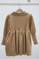 Купить Платье светло-коричневое miu miu Bolina Baby И25-258Кор(73001) на КидБутик Платье светло-коричневое miu miu Bolina Baby И25-258Кор(73001) - фото 3