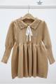 Купить Платье светло-коричневое miu miu Bolina Baby И25-258Кор(73001) на КидБутик Платье светло-коричневое miu miu Bolina Baby И25-258Кор(73001) - фото 2