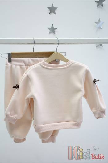 Купить Костюм утепленный свитшот+брюки розовые с бантиками Bolina Baby И25-240(677)Рз на КидБутик Костюм утепленный свитшот+брюки розовые с бантиками Bolina Baby И25-240(677)Рз