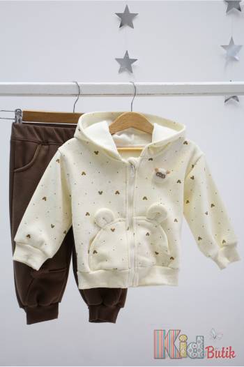 Купить Костюм утепленный худи+штаны с ушками Bolina Baby И25-239(672)Мол на КидБутик Костюм утепленный худи+штаны с ушками Bolina Baby И25-239(672)Мол