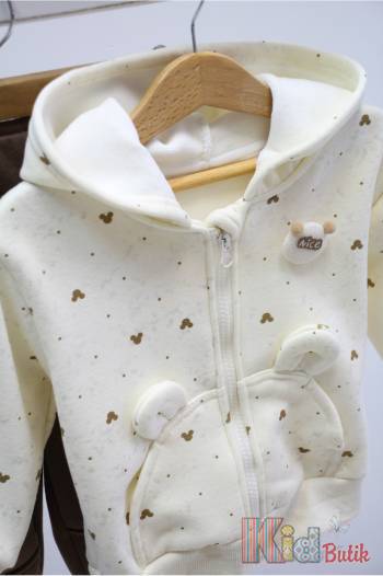 Купить Костюм утепленный худи+штаны с ушками Bolina Baby И25-239(672)Мол на КидБутик Костюм утепленный худи+штаны с ушками Bolina Baby И25-239(672)Мол