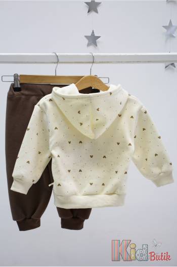 Купить Костюм утепленный худи+штаны с ушками Bolina Baby И25-239(672)Мол на КидБутик Костюм утепленный худи+штаны с ушками Bolina Baby И25-239(672)Мол