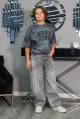 Купить Джинсы прямые серого цвета для мальчика A-yugi Jeans Аю25-37(5519) на КидБутик Джинсы прямые серого цвета для мальчика A-yugi Jeans Аю25-37(5519) - фото 6