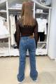 Купити Джинси кльош синього кольору для дівчинки A-yugi Jeans Аю25-44(9641) на КідБутік Джинси кльош синього кольору для дівчинки A-yugi Jeans Аю25-44(9641) - фото 9