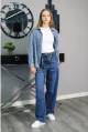Купити Джинси баггі для дівчинки A-yugi Jeans Аю25-40Сн(9637) на КідБутік Джинси баггі для дівчинки A-yugi Jeans Аю25-40Сн(9637) - фото 6