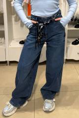 Купить Джинсы багги для девочки A-yugi Jeans Аю25-40Сн(9637) на КидБутик Джинсы багги для девочки A-yugi Jeans Аю25-40Сн(9637)