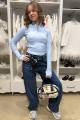 Купити Джинси баггі для дівчинки A-yugi Jeans Аю25-40Сн(9637) на КідБутік Джинси баггі для дівчинки A-yugi Jeans Аю25-40Сн(9637) - фото 5