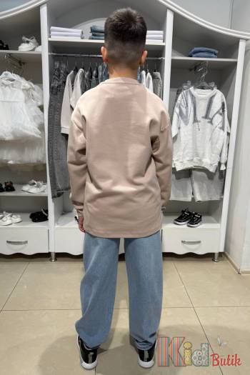 Купити Світшот бежевий "Essetnilas" A-yugi Jeans Аю25-35Беж(7356) на КідБутік Світшот бежевий "Essetnilas" A-yugi Jeans Аю25-35Беж(7356)