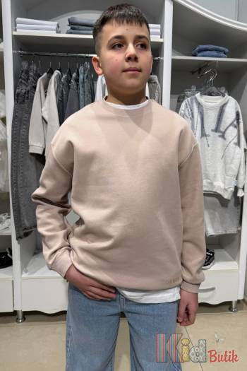 Купити Світшот бежевий "Essetnilas" A-yugi Jeans Аю25-35Беж(7356) на КідБутік Світшот бежевий "Essetnilas" A-yugi Jeans Аю25-35Беж(7356)