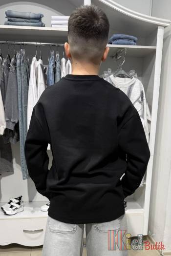 Купити Світшот чорний "Essetnilas" A-yugi Jeans Аю25-35Чор(7356) на КідБутік Світшот чорний "Essetnilas" A-yugi Jeans Аю25-35Чор(7356)