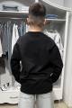 Купити Світшот чорний "Essetnilas" A-yugi Jeans Аю25-35Чор(7356) на КідБутік Світшот чорний "Essetnilas" A-yugi Jeans Аю25-35Чор(7356) - фото 2