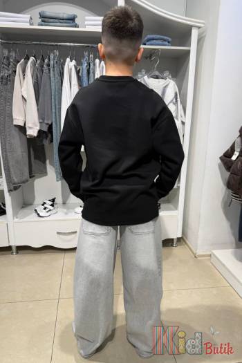 Купити Світшот чорний "Essetnilas" A-yugi Jeans Аю25-35Чор(7356) на КідБутік Світшот чорний "Essetnilas" A-yugi Jeans Аю25-35Чор(7356)
