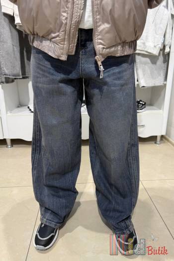 Купити Джинси баггі сині зі строчками для хлопчика A-yugi Jeans Аю25-5Сн(5465) на КідБутік Джинси баггі сині зі строчками для хлопчика A-yugi Jeans Аю25-5Сн(5465)
