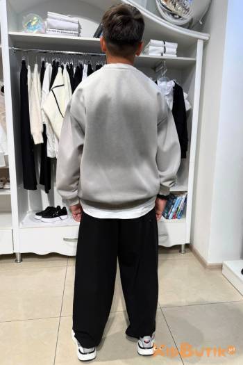 Купити Штани спортивні чорні для хлопчика A-yugi Jeans Аю25-39Чор на КідБутік Штани спортивні чорні для хлопчика A-yugi Jeans Аю25-39Чор