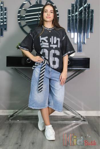 Купить Шорты-багги голубые A-yugi Jeans Аю25-41(9644) на КидБутик Шорты-багги голубые A-yugi Jeans Аю25-41(9644)