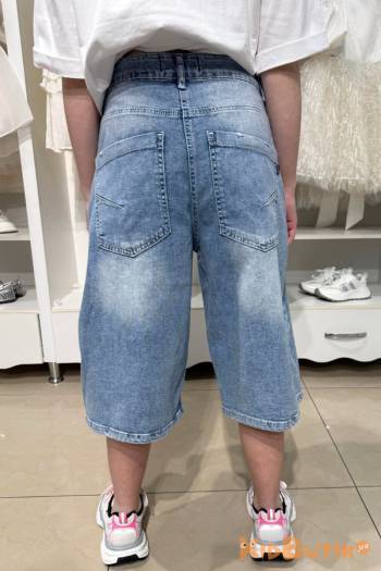Купить Шорты-багги голубые A-yugi Jeans Аю25-41(9644) на КидБутик Шорты-багги голубые A-yugi Jeans Аю25-41(9644)