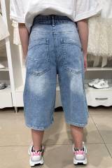 Купить Шорты-багги голубые A-yugi Jeans Аю25-41(9644) на КидБутик Шорты-багги голубые A-yugi Jeans Аю25-41(9644)