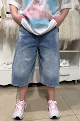 Купить Шорты-багги голубые A-yugi Jeans Аю25-41(9644) на КидБутик Шорты-багги голубые A-yugi Jeans Аю25-41(9644)