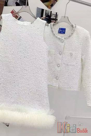 Купить Комплект пиджак+платье белые Bolina Baby И26-4(3367,3368) на КидБутик Комплект пиджак+платье белые Bolina Baby И26-4(3367,3368)