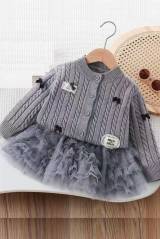 Купить Костюм 2-ка серый кофта+юбка Bolina Baby И26-8Ср(25103) на КидБутик Костюм 2-ка серый кофта+юбка Bolina Baby И26-8Ср(25103)