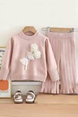 Купить Костюм 2-ка розовый кофта+штаны "Бабка" Bolina Baby И26-9(2577) на КидБутик Костюм 2-ка розовый кофта+штаны "Бабка" Bolina Baby И26-9(2577)