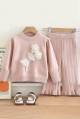 Купити Костюм 2-ка рожевий кофта+штани "Бабка" Bolina Baby И26-9(2577) на КідБутік Костюм 2-ка рожевий кофта+штани "Бабка" Bolina Baby И26-9(2577) - фото 2