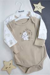 Купить Боди с длинными рукавами 2шт. беж "Коала" Другие бренды 26-116534(18767)Бж на КидБутик Боди с длинными рукавами 2шт. беж "Коала" Другие бренды 26-116534(18767)Бж