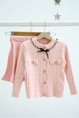 Купить Костюм 2-ка розовый кофта+юбка "Бантик" Bolina Baby И26-11Рз(88609) на КидБутик Костюм 2-ка розовый кофта+юбка "Бантик" Bolina Baby И26-11Рз(88609)
