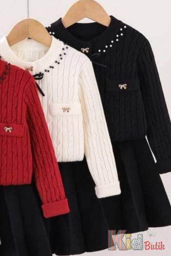 Купити Костюм 2-ка чорний кофта+спідниця "Бантик" Bolina Baby И26-11Чорн(88609) на КідБутік Костюм 2-ка чорний кофта+спідниця "Бантик" Bolina Baby И26-11Чорн(88609)
