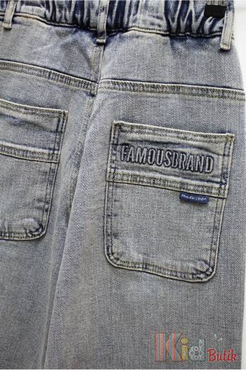 Купить Джинсы багги светло-серые для мальчика A-yugi Jeans Аю25-36(5500) на КидБутик Джинсы багги светло-серые для мальчика A-yugi Jeans Аю25-36(5500)