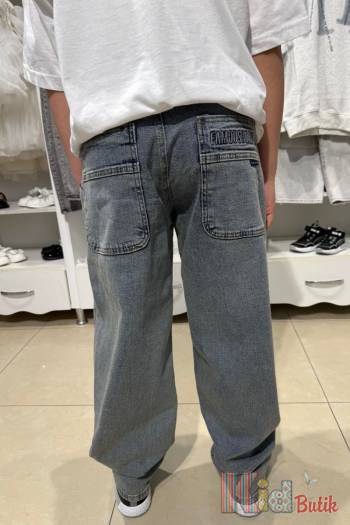 Купить Джинсы багги светло-серые для мальчика A-yugi Jeans Аю25-36(5500) на КидБутик Джинсы багги светло-серые для мальчика A-yugi Jeans Аю25-36(5500)