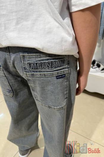 Купить Джинсы багги светло-серые для мальчика A-yugi Jeans Аю25-36(5500) на КидБутик Джинсы багги светло-серые для мальчика A-yugi Jeans Аю25-36(5500)