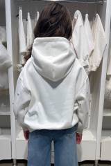 Купить Худи молочный с металлическими бусинами Bolina Baby И26-18(8922) на КидБутик Худи молочный с металлическими бусинами Bolina Baby И26-18(8922)
