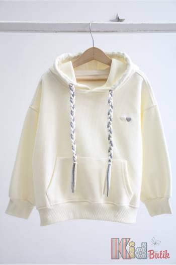 Купити Худі молочний зі шнурком-косичкою Bolina Baby И26-19(8906) на КідБутік Худі молочний зі шнурком-косичкою Bolina Baby И26-19(8906)