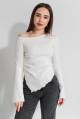 Купити Кофта молочна в рубчик для дівчинки Suzie Сю26-3Мол(SW202-Y5F22) на КідБутік Кофта молочна в рубчик для дівчинки Suzie Сю26-3Мол(SW202-Y5F22) - фото 6