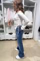 Купити Кофта молочна в рубчик для дівчинки Suzie Сю26-3Мол(SW202-Y5F22) на КідБутік Кофта молочна в рубчик для дівчинки Suzie Сю26-3Мол(SW202-Y5F22) - фото 5