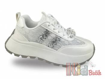 Купить Кроссовки молочные с кружевом для девочки Jong-Golf 26-C11864-6 на КидБутик Кроссовки молочные с кружевом для девочки Jong-Golf 26-C11864-6