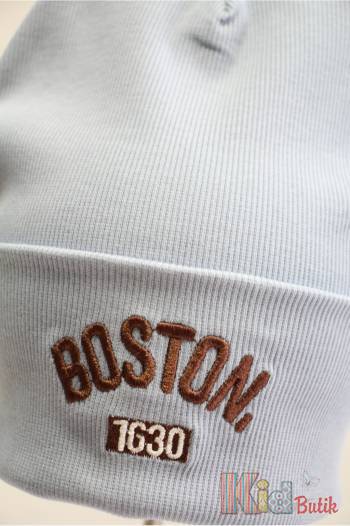 Купити Шапка сіра "Boston 1630" для хлопчика Makko А26-7Ср(В1226) на КідБутік Шапка сіра "Boston 1630" для хлопчика Makko А26-7Ср(В1226)