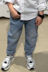 Купить Джинсы багги светлые "G" для мальчика Bolina Baby И26-73(C020/1) на КидБутик Джинсы багги светлые "G" для мальчика Bolina Baby И26-73(C020/1)